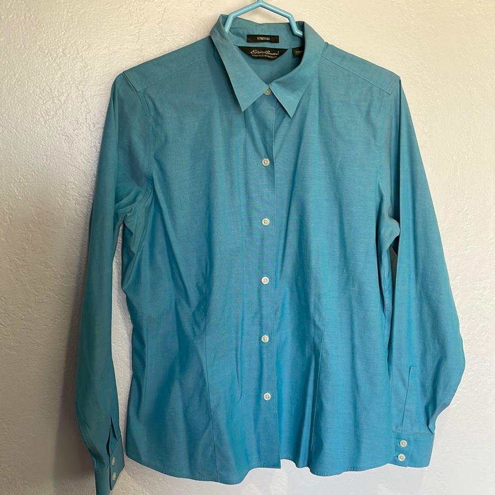 Wrinkle resistant button down